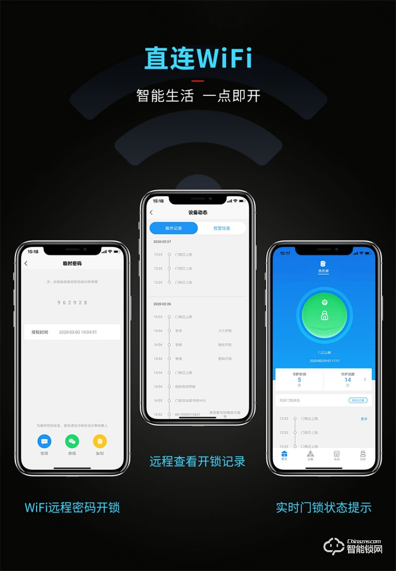 凯迪仕指纹锁X500 家用防盗门智能锁电子门锁